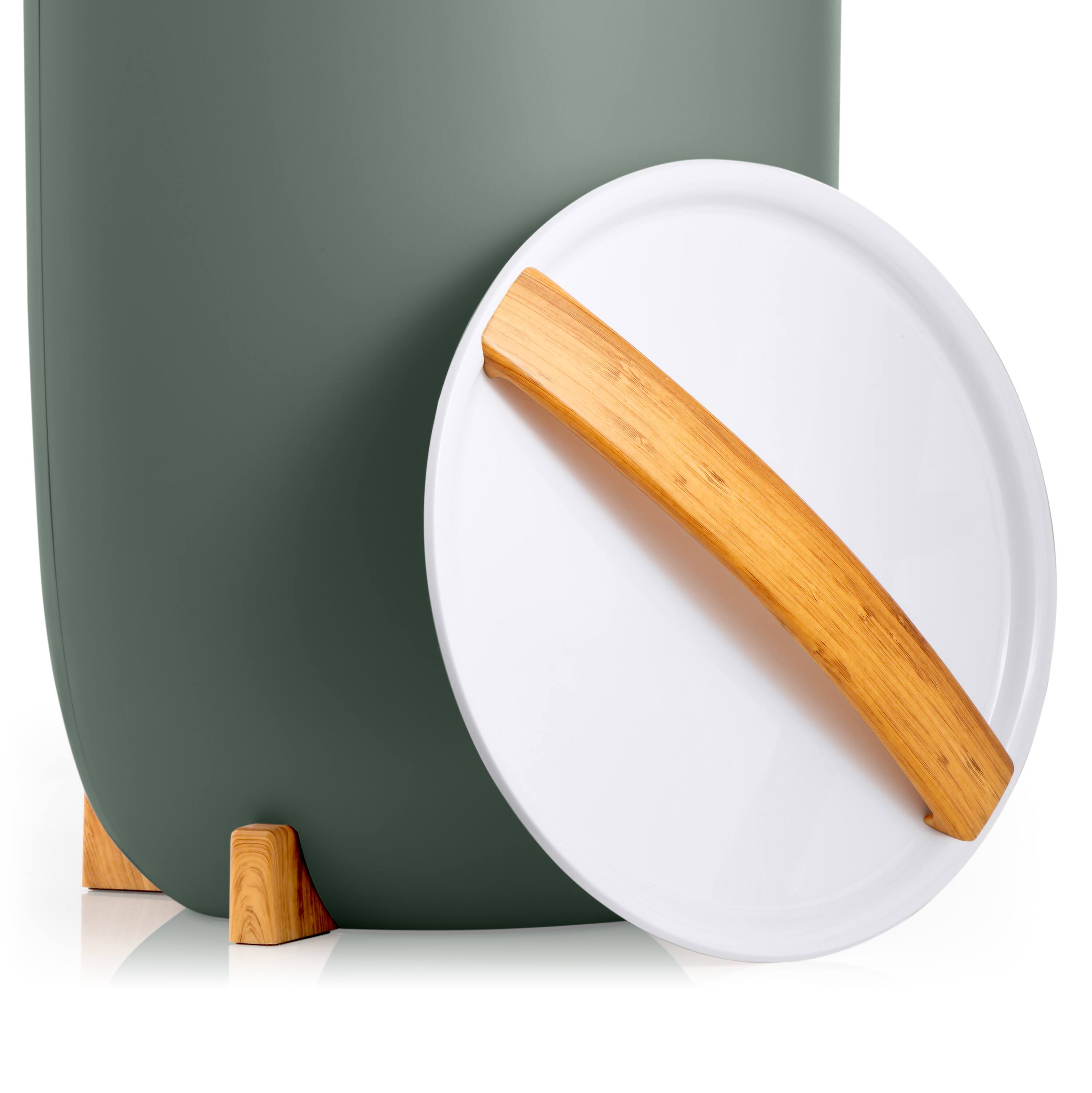 Zadro 20 Liter Bucket Towel Warmer Bamboo/Dark Green TWB - Best Buy