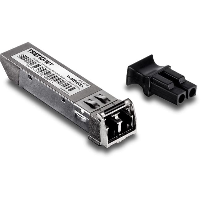 Trendnet - 1000Base- SX Industrial SFP to RJ45 Multi-Mode LC Module; TI-MGBSX; Up to 550m (1;804 Ft); IEE 802.3z; ANSI - Unknown
