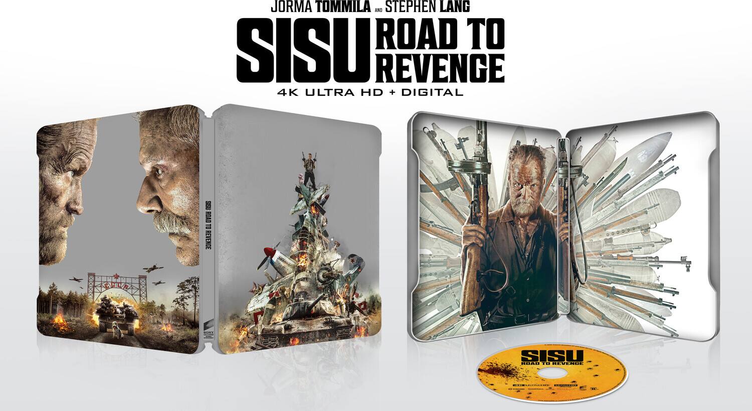 Sisu: Road to Revenge (Steelbook)   - 4K Blu-Ray [4K Ultra HD Blu-ray]