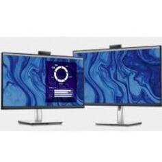 Alt View 20. Dell - 23.8" WLED Video Conferencing Monitor (DisplayPort, USB, HDMI) - Black, Silver.