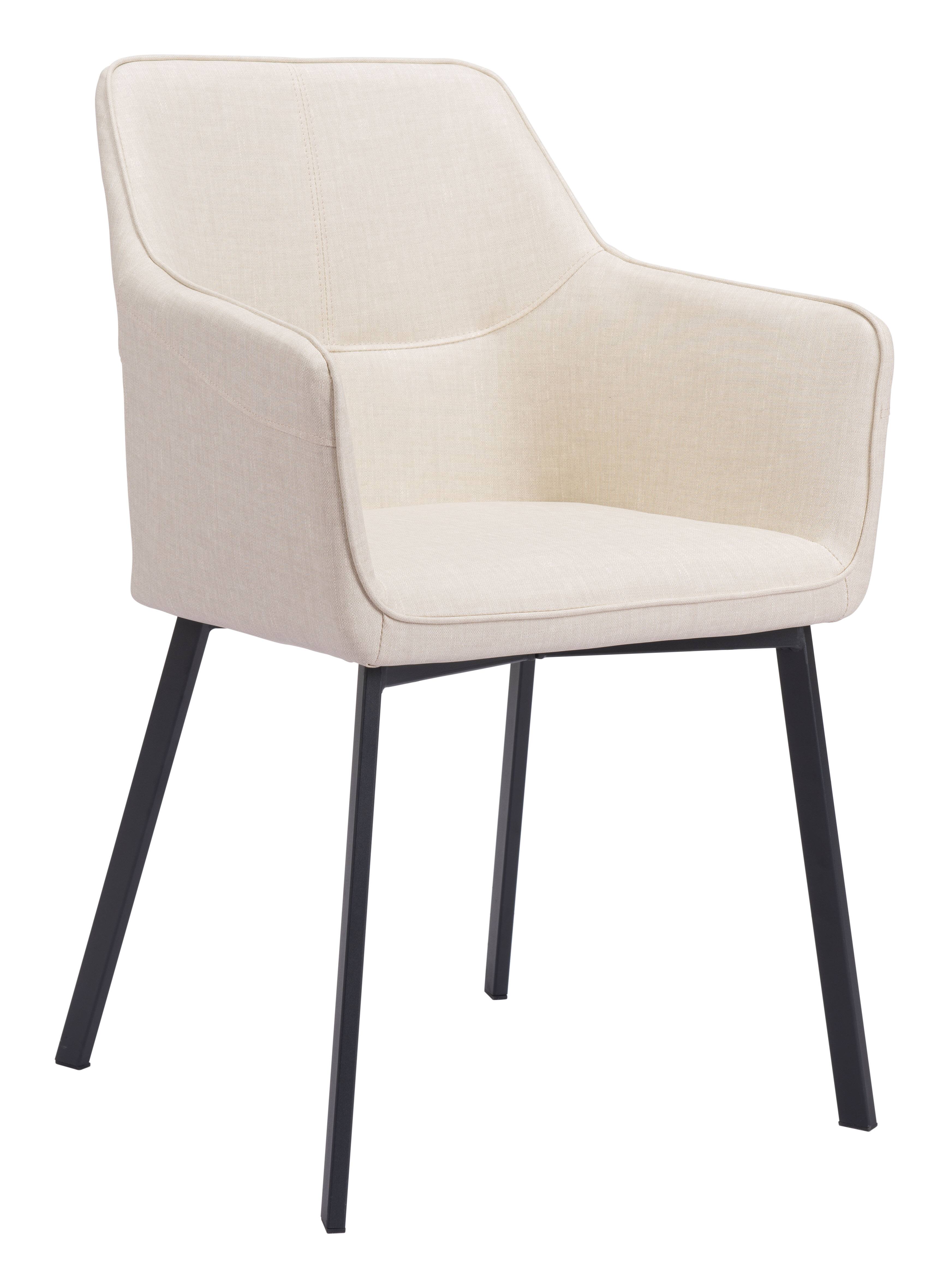Hivvago - Adage Dining Chair (Set of 2) - Beige