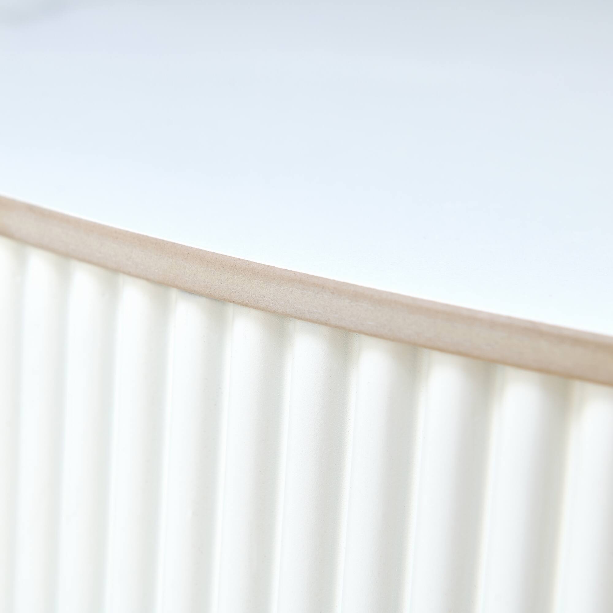 Alt View 7. Tiramisubest - Modern Round Movable Coffee Table with Casters, 2 Drawers, Marble Pattern Sintered Stone Top, White, 29.5" - White.