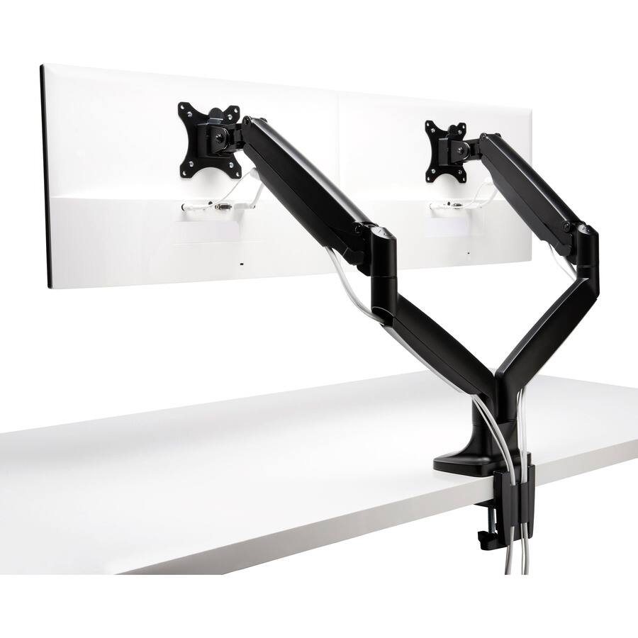 Alt View 8. Kensington - Kensington SmartFit Mounting Arm for Monitor, Flat Panel Display, Curved Screen Display - Black - Landscape/Portrait - Black.