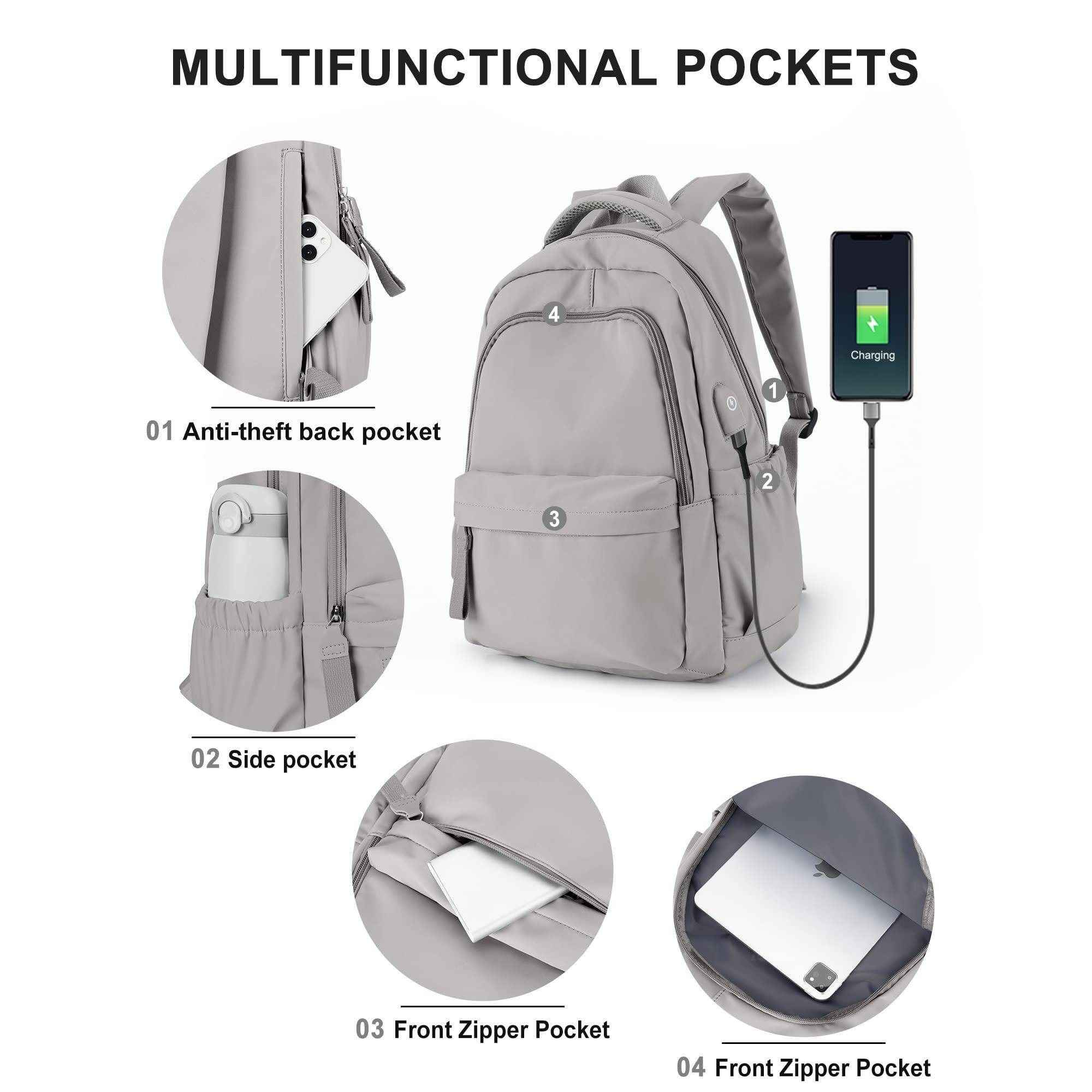 MULTIFUNCTIONAL POCKETS

01 Anti-theft back pocket

02 Side pocket

03 Front Zipper Pocket

04 Front Zipper Pocket