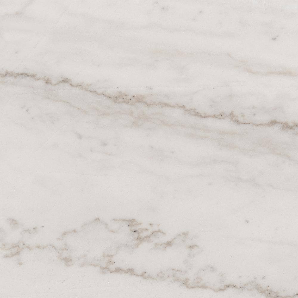 Alt View 6. Picket House Furnishings - Evie White Marble Square End Table - White.