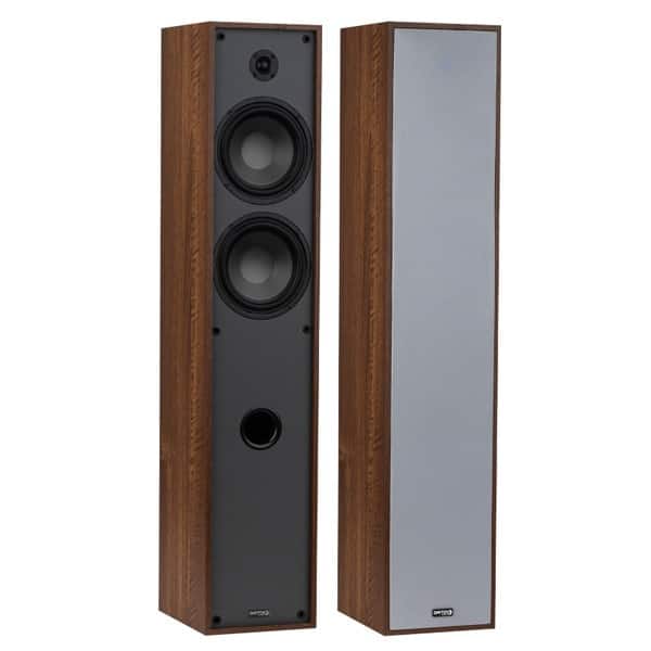 Dayton Audio - Classic T65 Floor-Standing Tower Speaker Pair Wood