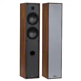 Dayton Audio - Classic T65 Floor-Standing Tower Speaker Pair Wood