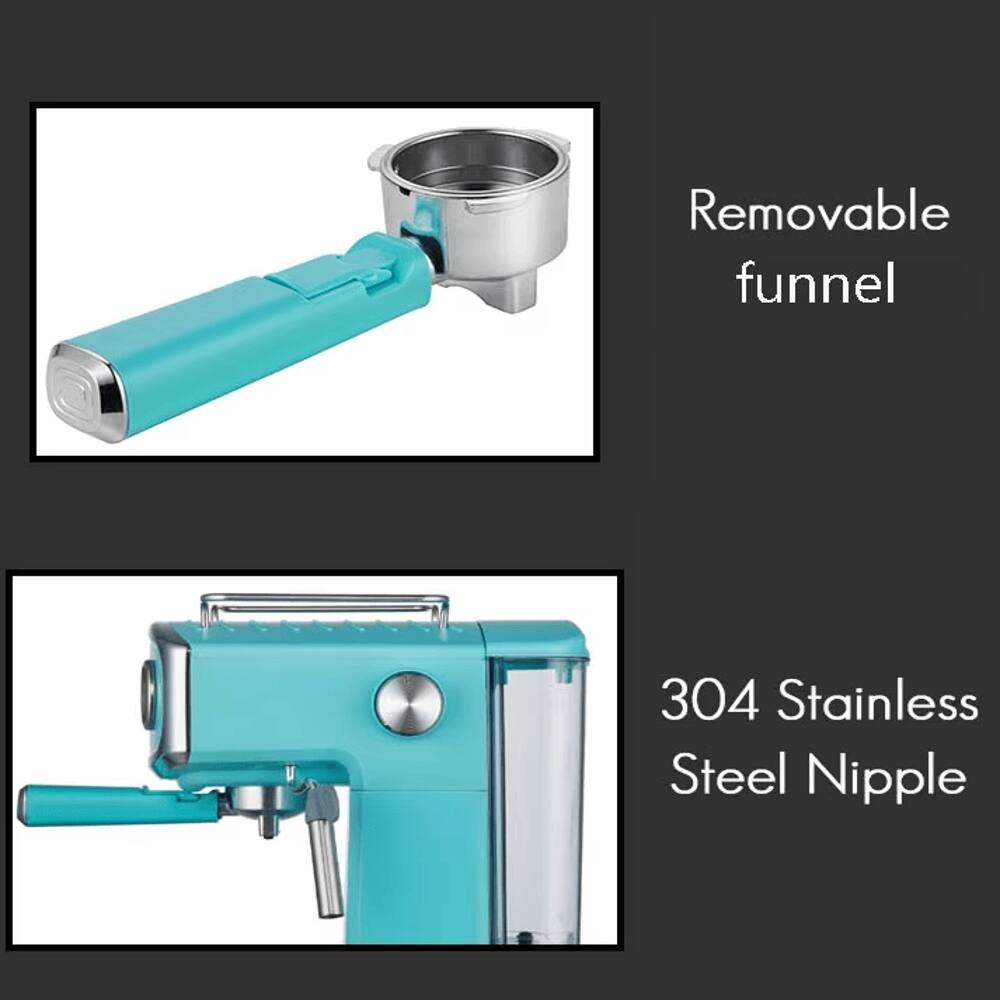 Removable funnel  
304 Stainless Steel Nipple