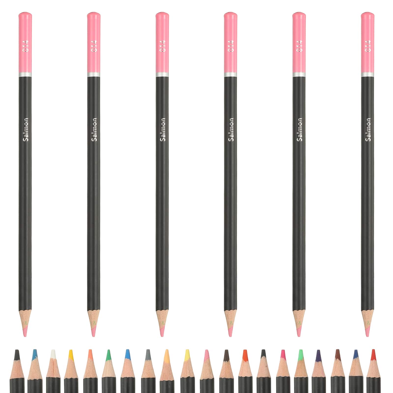 Unique Bargains - Colored Pencils, Oil-Based Drawing Pencils for Adult Coloring Books, Artists, Beginners, 6pcs - Light Pink price history on PriceWatchPro
