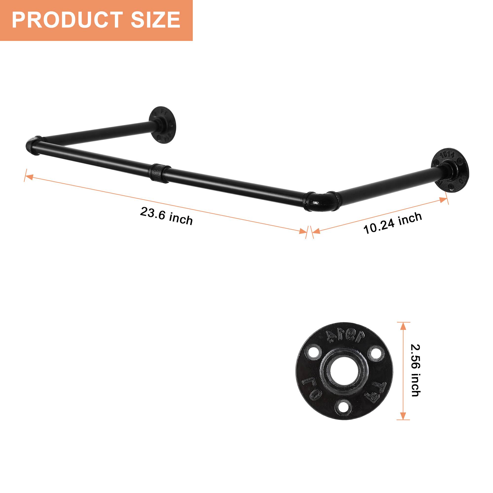 PRODUCT SIZE  
181g  
23.6 inch  
10.24 inch  
2.56 inch