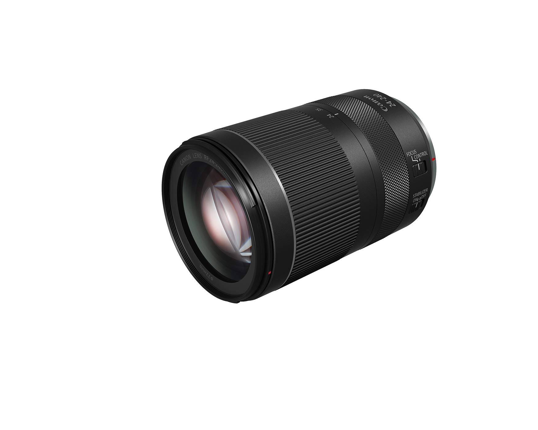 F 2.2 Canon - 24-240mm LENS CANON FOCUS CONTROL / STABILIZER 3 2 7 5