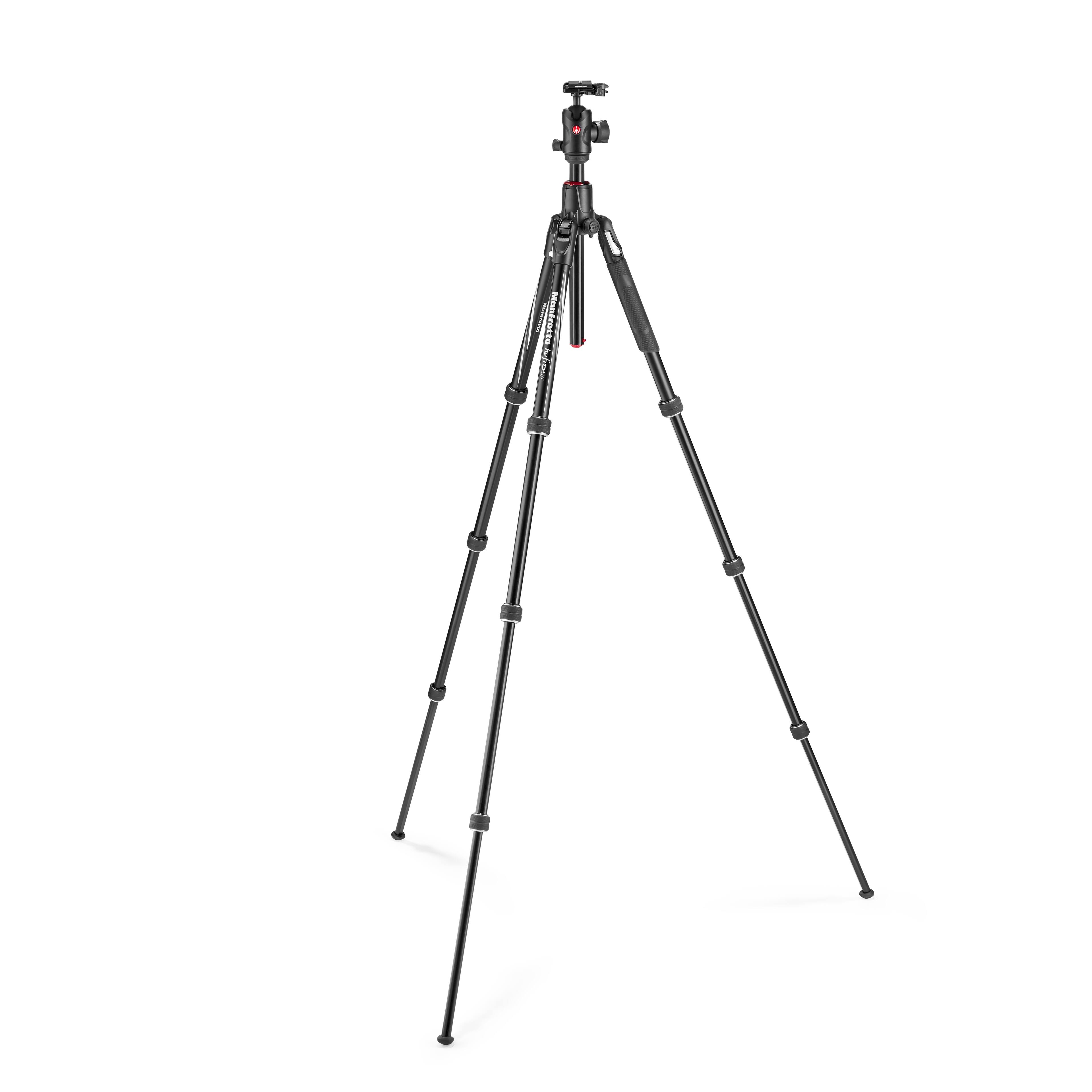 Left. Manfrotto - Befree GT XPRO Aluminum Tripod - Black.