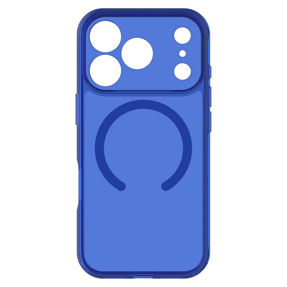 Alt View 5. OtterBox - Lumen MagSafe Case for Apple iPhone 18 Pro / 17 Pro - Blue.