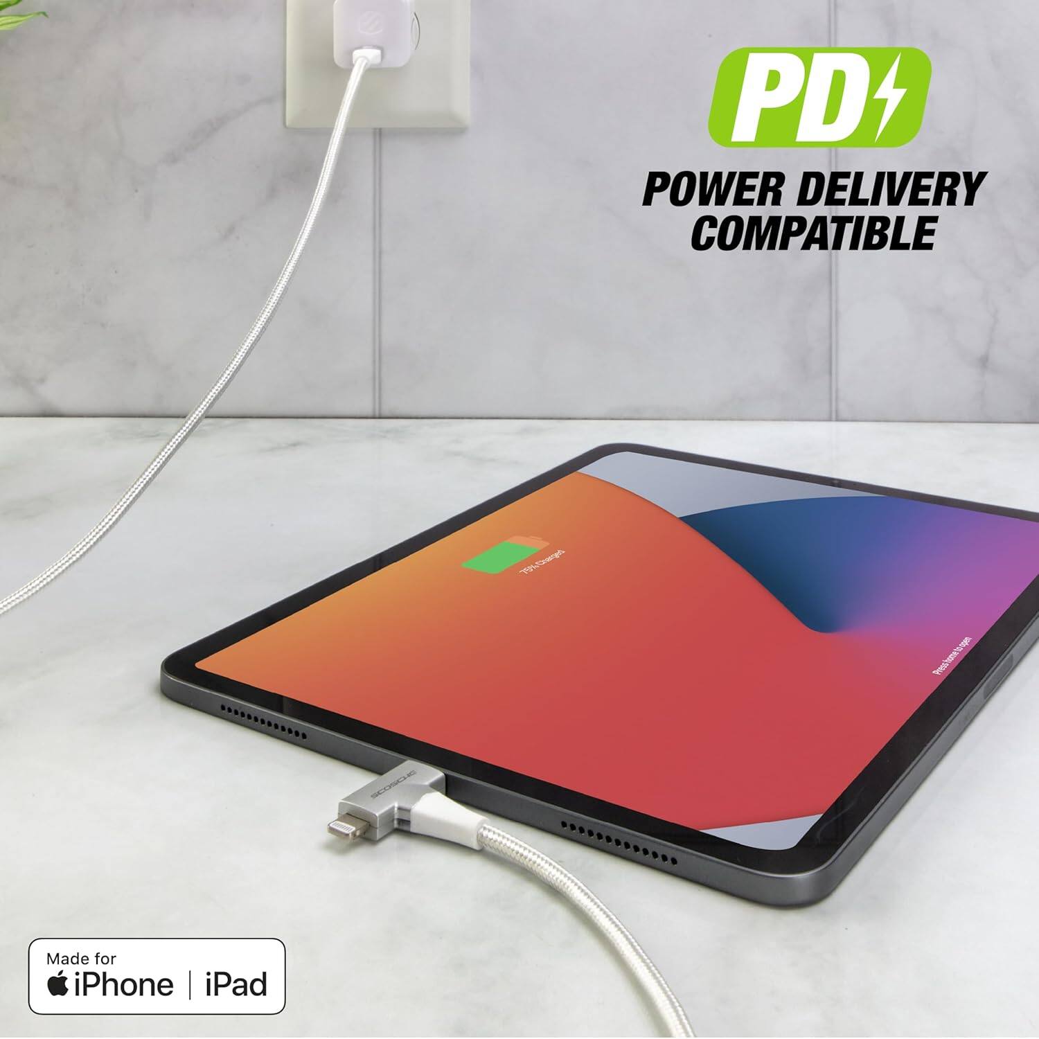 PD+ POWER DELIVERY COMPATIBLE

Made for iPhone | iPad