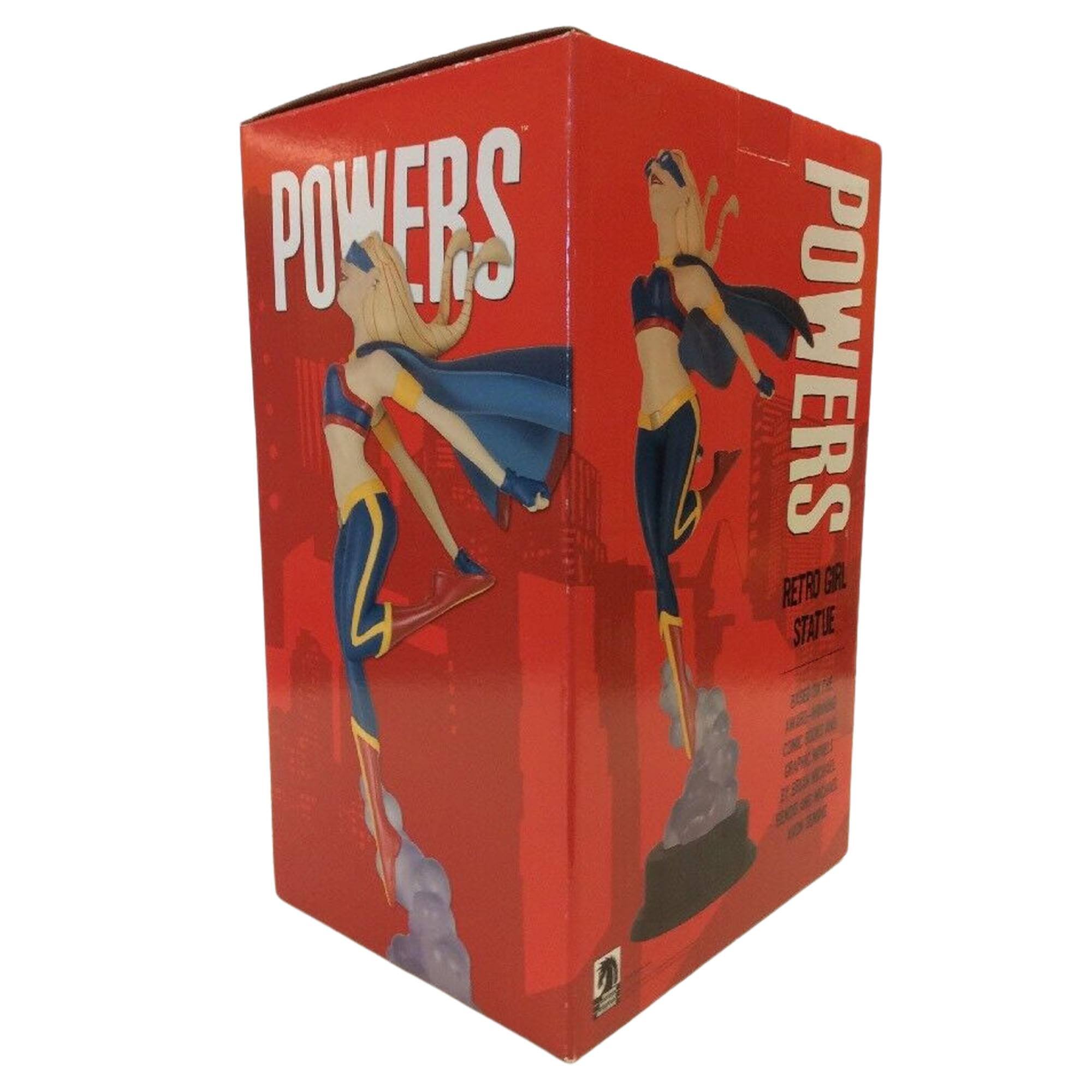 POWERS  
RETRO GIRL STATUE