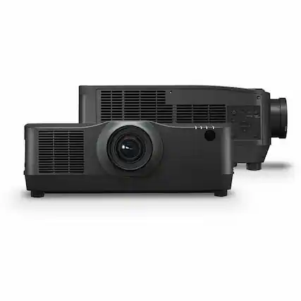Front. Sharp - Sharp XP-A824U-B Ultra Short Throw LCD Projector - 21:9 - Ceiling Mountable, Floor Mountable - Black - High Dynamic - 1.07 Billion Colors (30-bit).