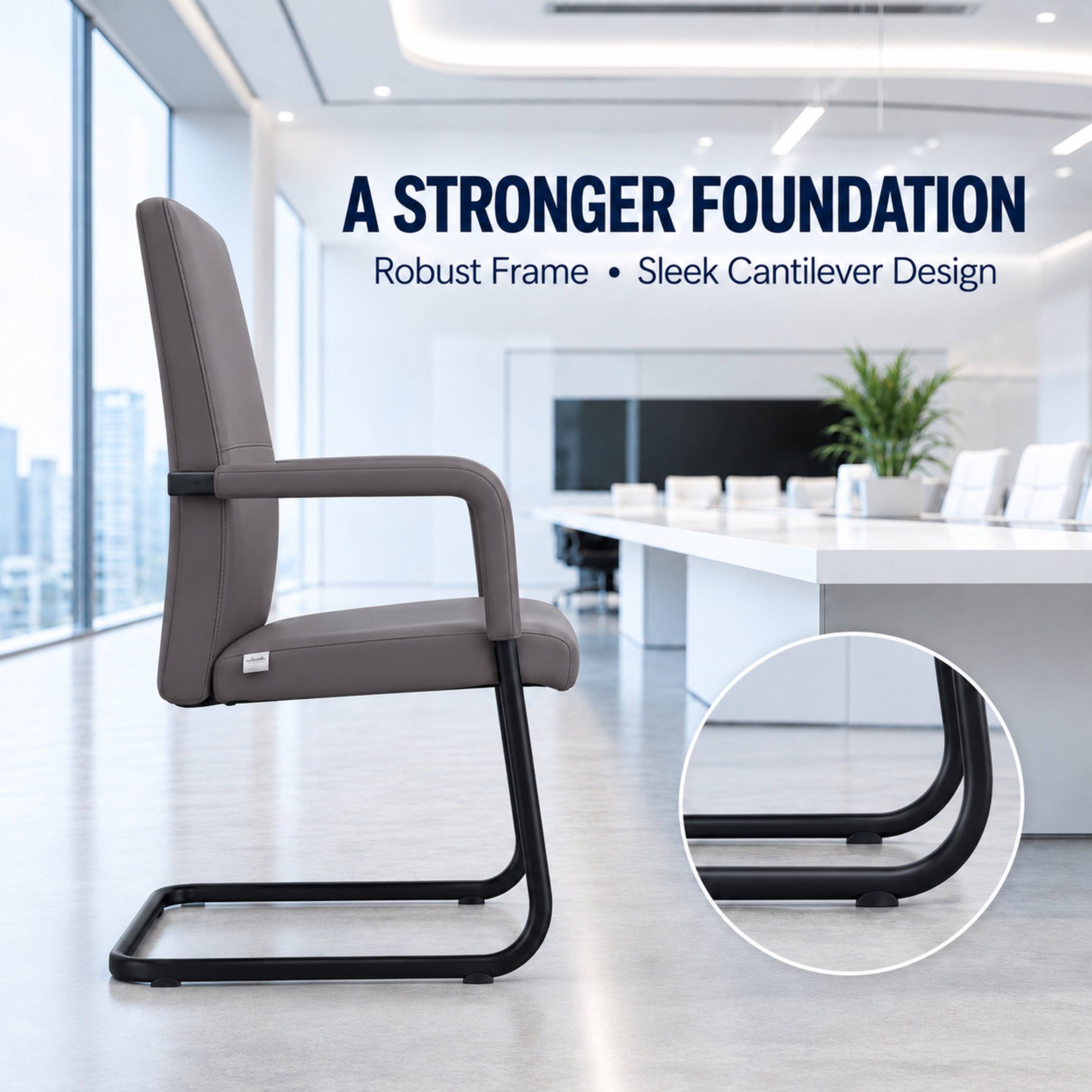 A STRONGER FOUNDATION  
Robust Frame • Sleek Cantilever Design