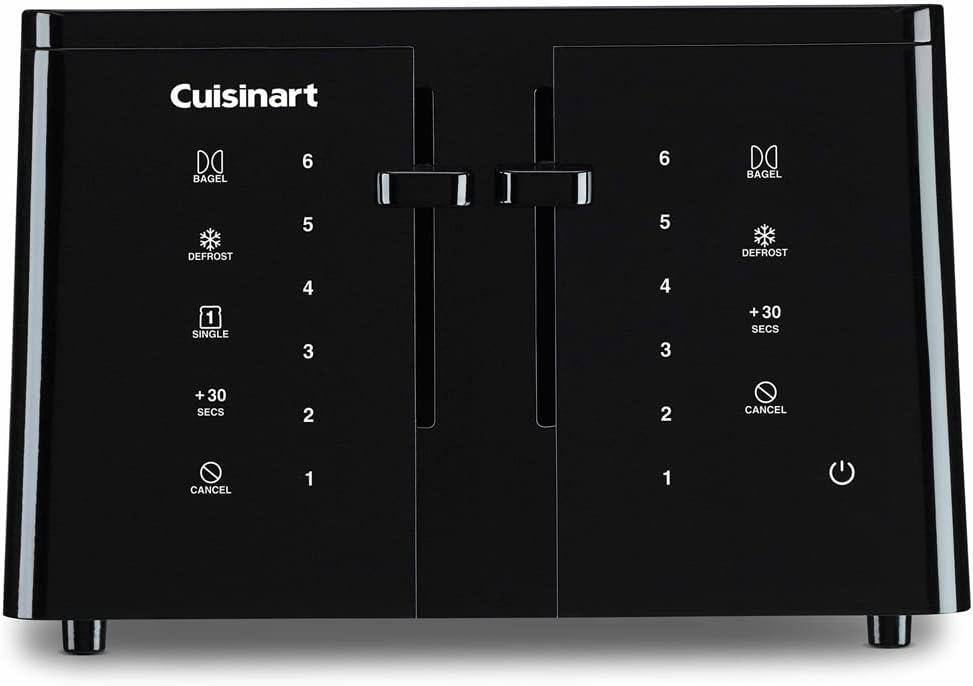 Cuisinart

BAGEL 6  
DEFROST 5  
SINGLE 4  
+30 SECS 3  
CANCEL 2  
1  

BAGEL 6  
DEFROST 5  
+30 SECS 4  
CANCEL 3  
1