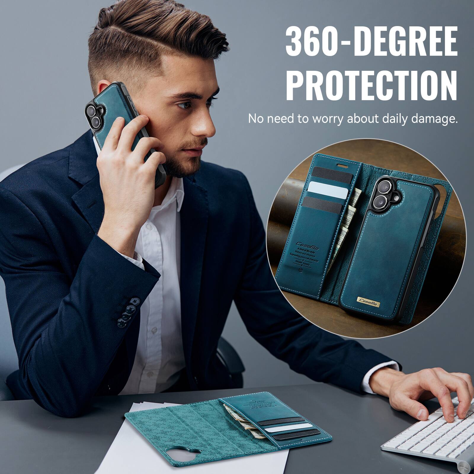 360-DEGREE PROTECTION  
No need to worry about daily damage.