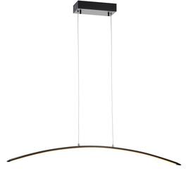 Jonathan Y - Roxanna 41.5" Dimmable Adjustable Integrated LED Metal Linear Pendant - Black
