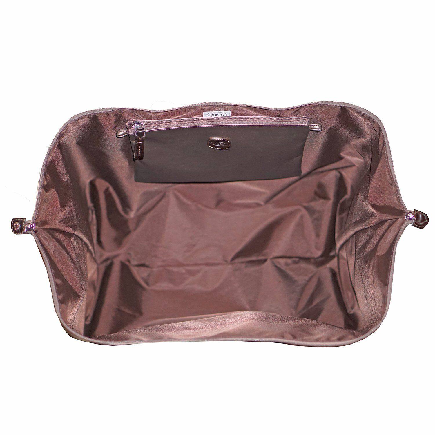 Alt View 1. Bric's - Bric's X-Bag Carry On Deluxe Duffle Bag Metallic Bronze, 22" - Metallic Bronze.