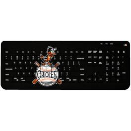 Keyscaper - Baltimore Orioles 1954-1963 Cooperstown Solid Design Wireless Keyboard - Multicolor