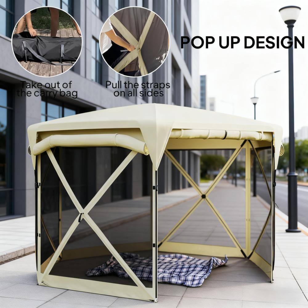 POP UP DESIGN

Take out of the carry bag

Pull the straps on all sides
