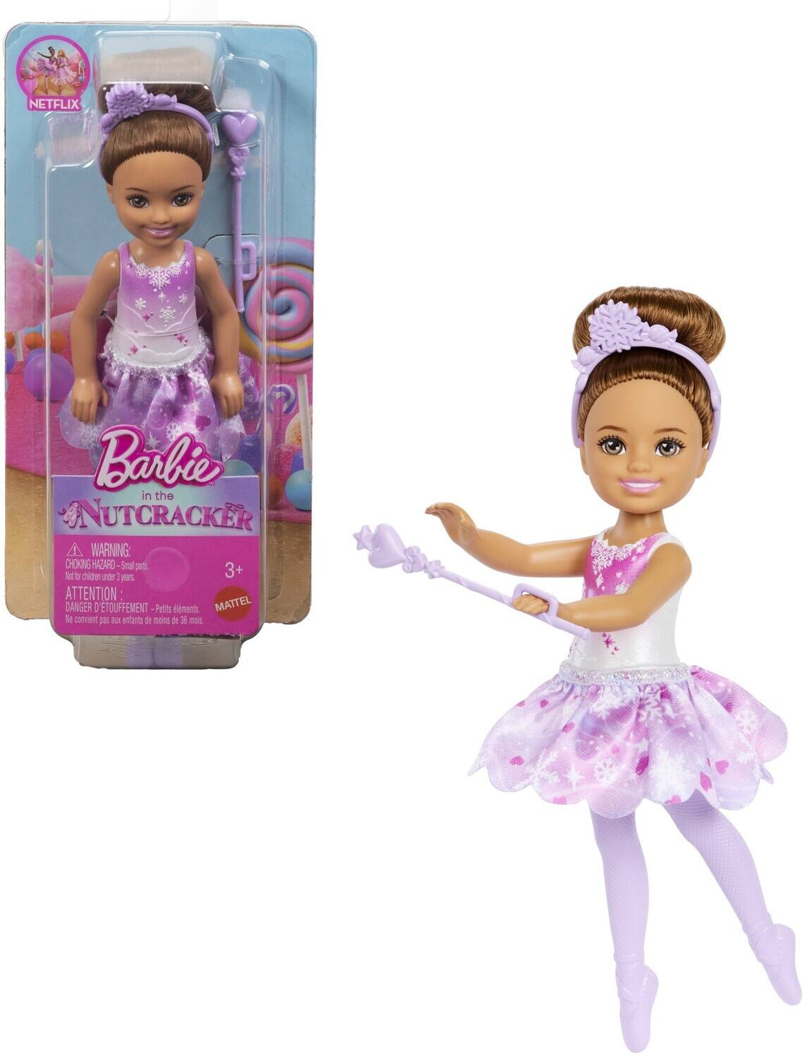 Mattel Barbie in The Nutcracker Chelsea Ballerina Doll, Latina ...