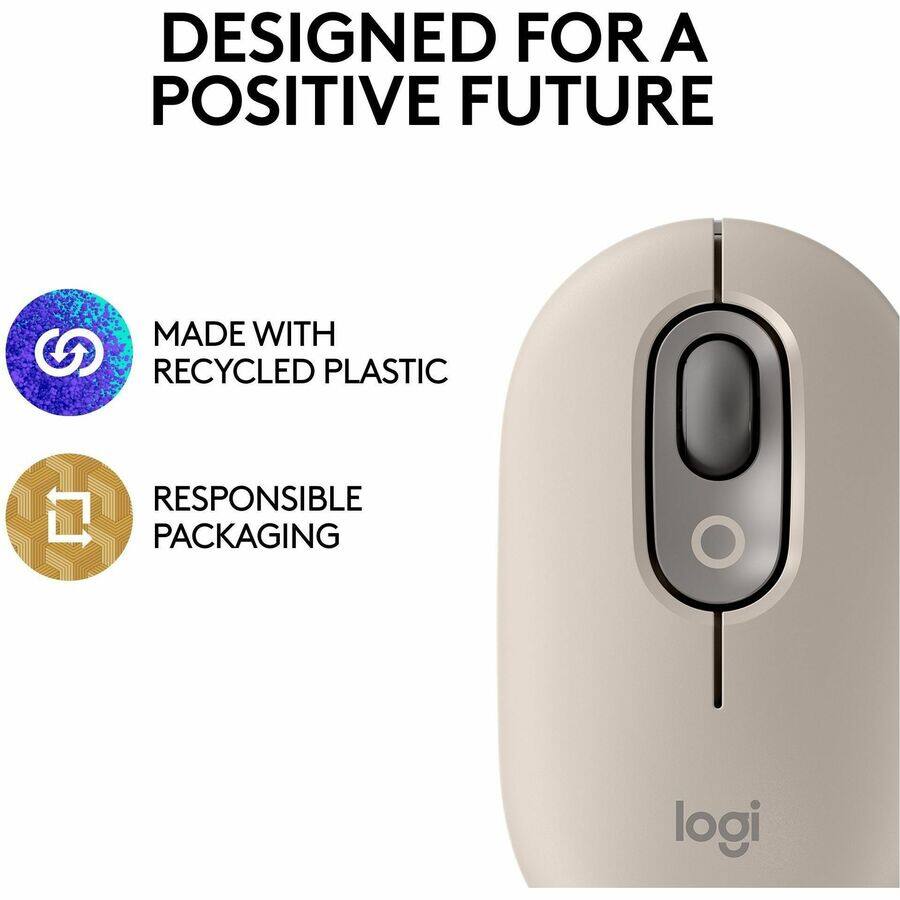 DESIGNED FOR A POSITIVE FUTURE

MADE WITH RECYCLED PLASTIC

RESPONSIBLE PACKAGING

logi