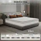 Bed in a Box
Unbox your new mattress and wait 24 to 72 hours to let it fully expand.
UNBOX
UNROLL
EXPAND (24-27H)
ENJOY