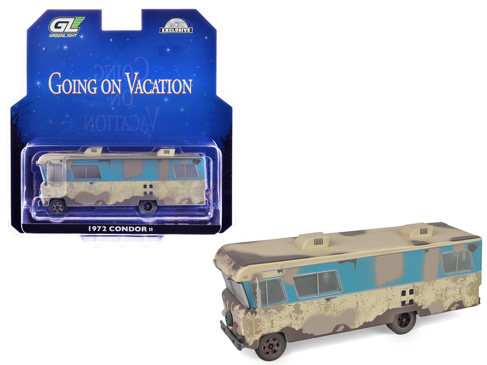 GREENLIGHT EXCLUSIVE GOING ON VACATION 1972 CONDOR