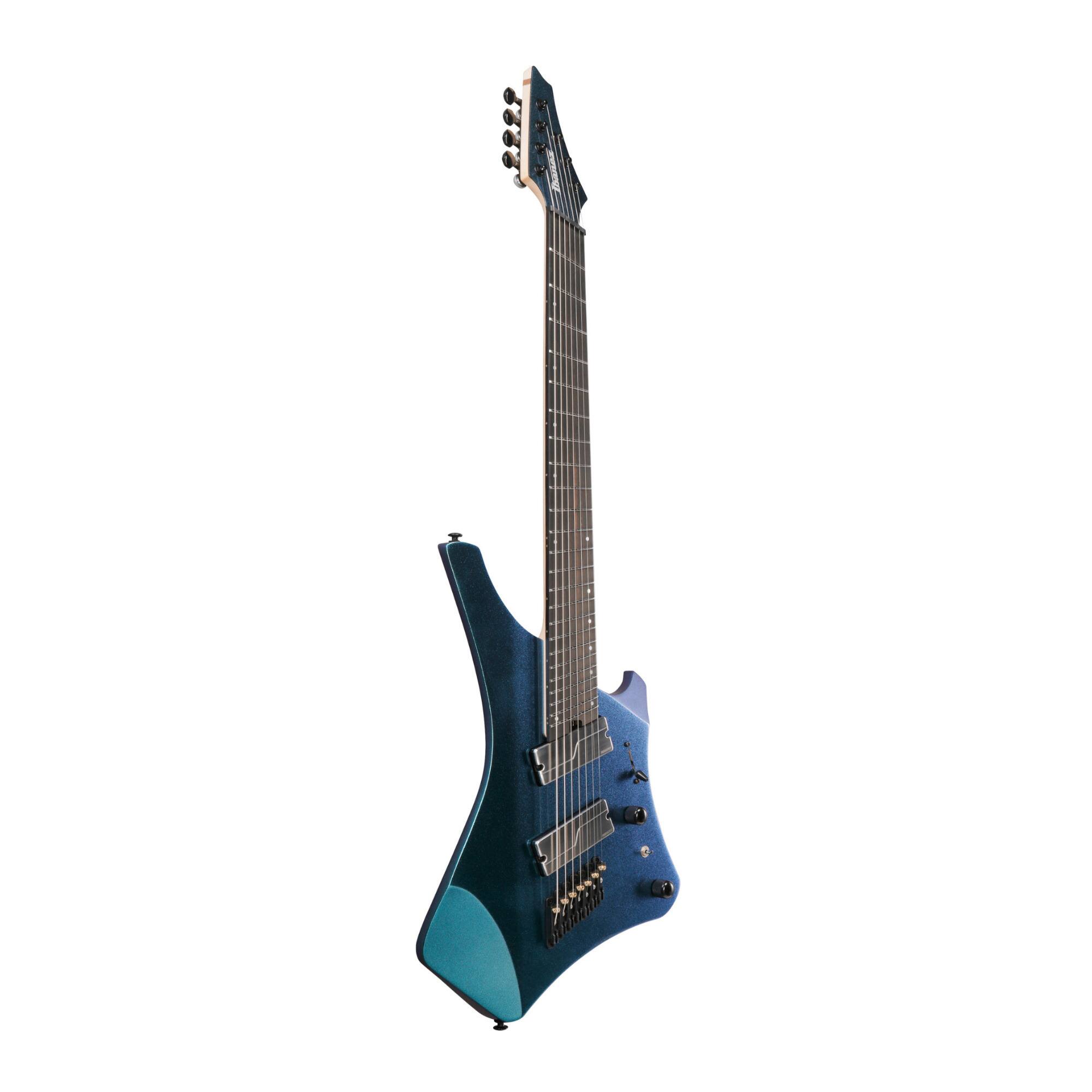 Back. Ibanez - Ibanez A527NSH A series 7str Electric Guitar w/ Bag - Nebula Shift.