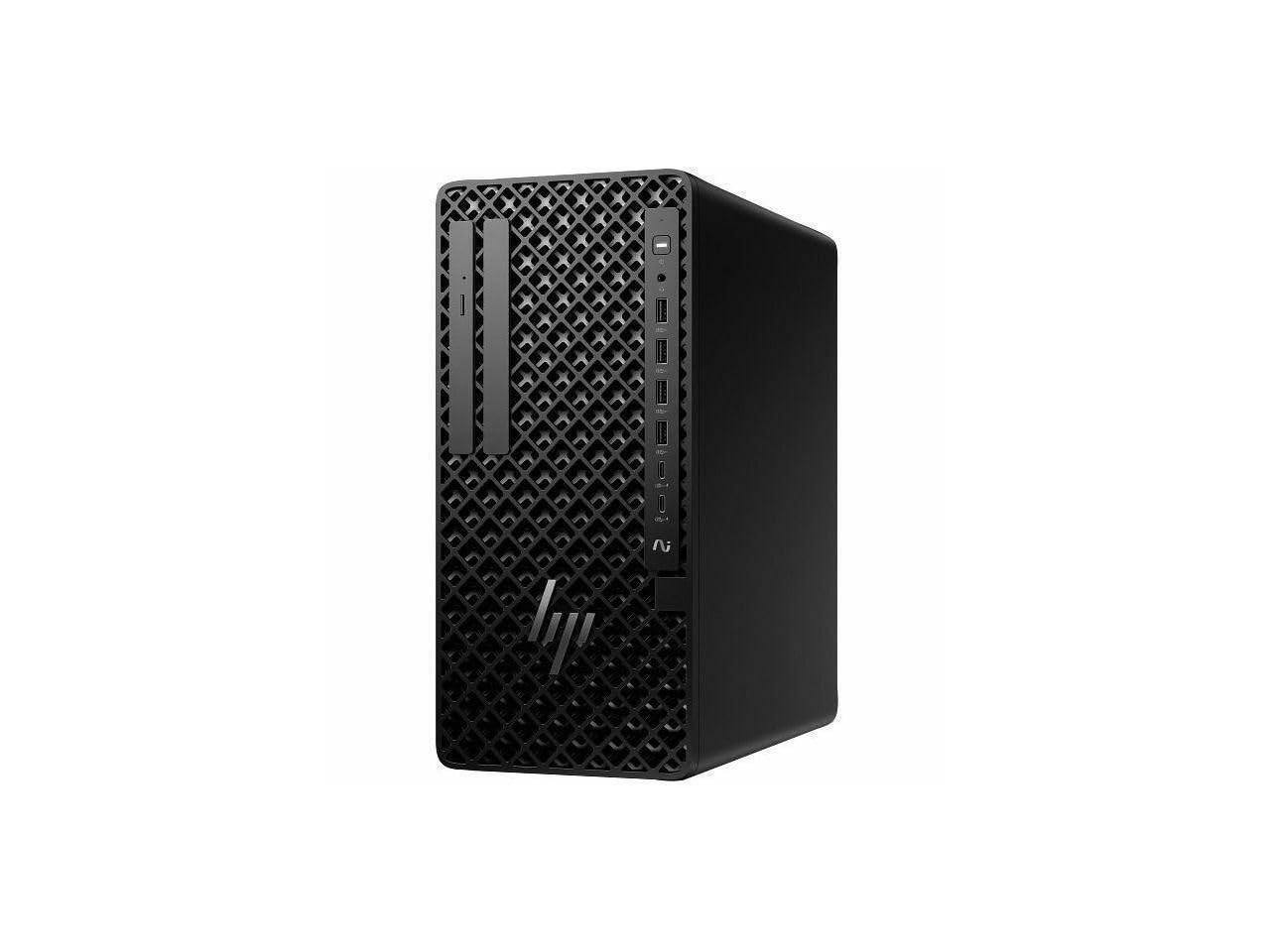 Alt View 8. HP - HP Z1 G1i Desktop - Intel Ultra 7 265 - 64GB - 1TB SSD - Black - Q870 - Win 11 Pro - DDR5 - 500W - Black.