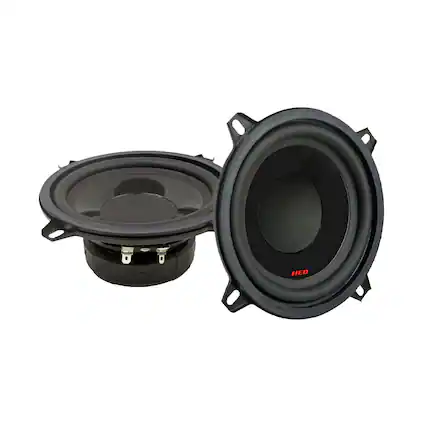Front. Cerwin Vega - Cerwin-Vega- H7525C - HED Series 5.25" 2-Way Coaxial Speakers - HED Series 5.25" 2-Way Component Speakers - Black and Red.