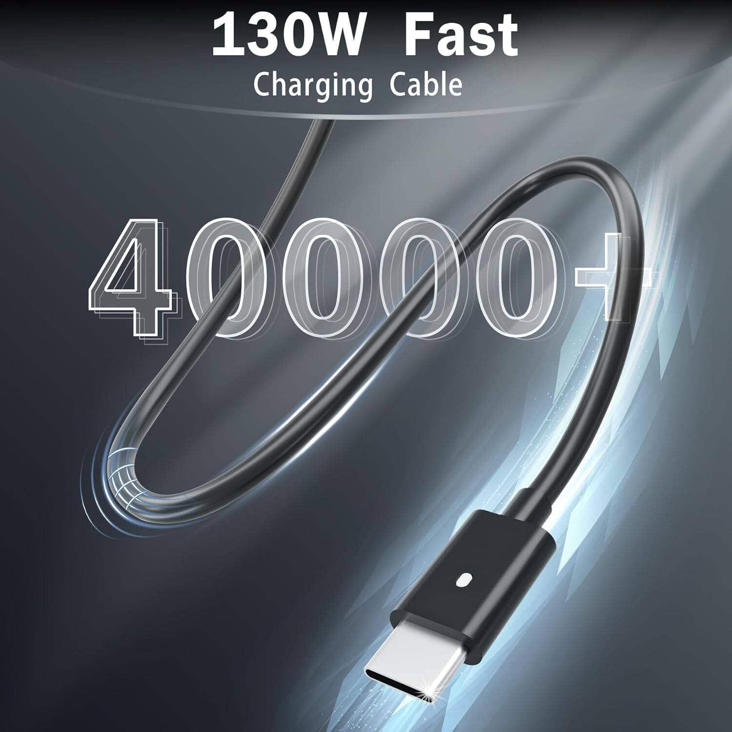 130W Fast Charging Cable 40000+