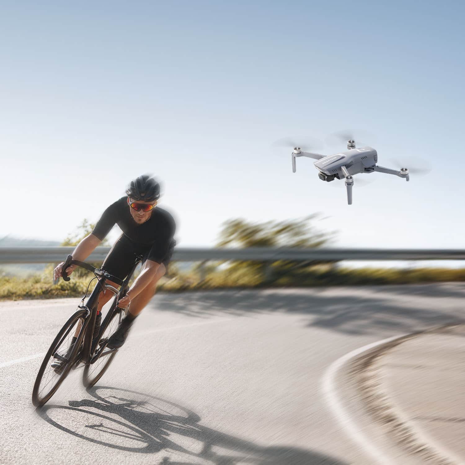 Alt View 11. Snaptain - P40 LITE 3-Axis Gimbal Camera Drone - Gray.