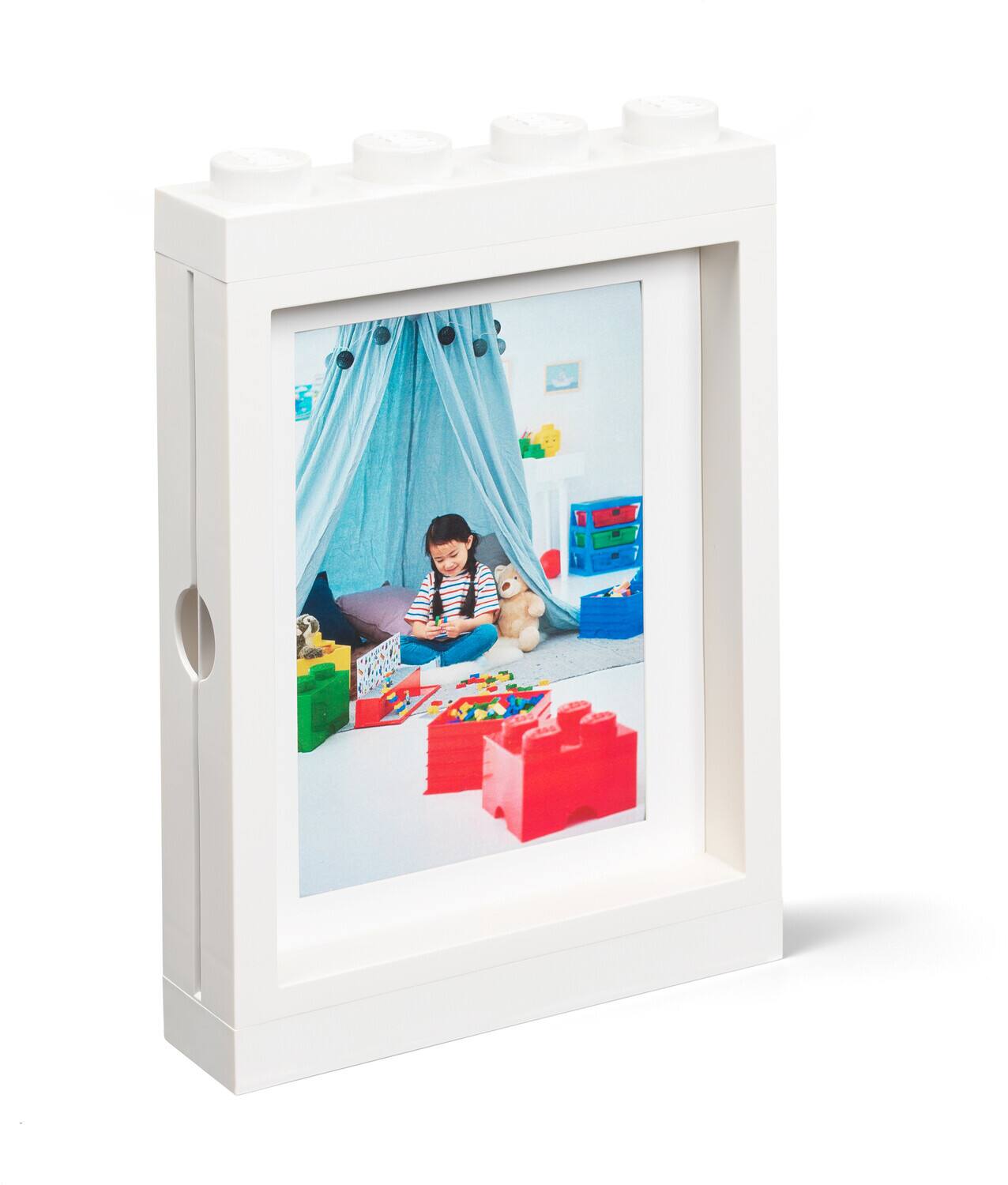 Alt View 1. Room Copenhagen - Room Copenhagen - Storage  Picture Frame, in White   - Collectibles - Multicolor.