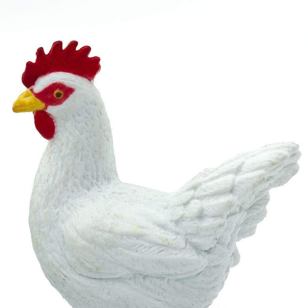 Back. Safari Ltd. - Chicken Toy Figurine.