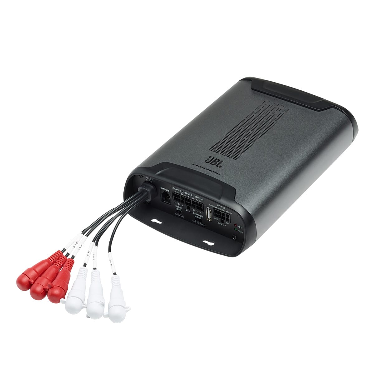 JBL - DSP4086 8-channel Class D Amplifier Design with Digital Signal Processing - Black