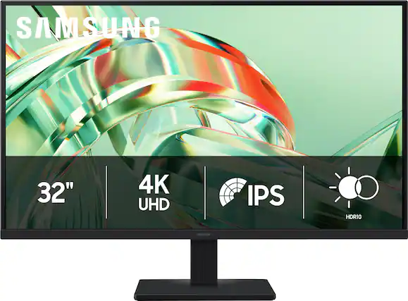 SAMSUNG
32"
4K UHD
IPS
HDR10