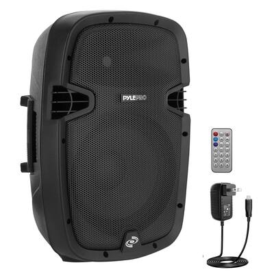 Front. Pyle - Pyle 1000W Powered Bluetooth PA System, 10" Subwoofer, USB for Audio, Perfect for Concerts - PPHP1037UB.