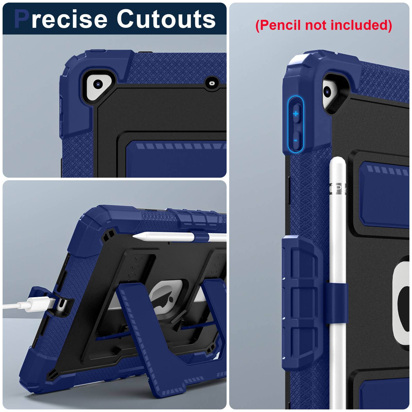 Precise Cutouts (Pencil not included)