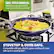 COOL TOUCH HANDLES.
Handles never gets hot to touch, even during cooking!
STONE STOVETOP & OVEN SAFE.
Compatible with gas, electric, glass cooktops & oven safe up to a sizzling 500°.