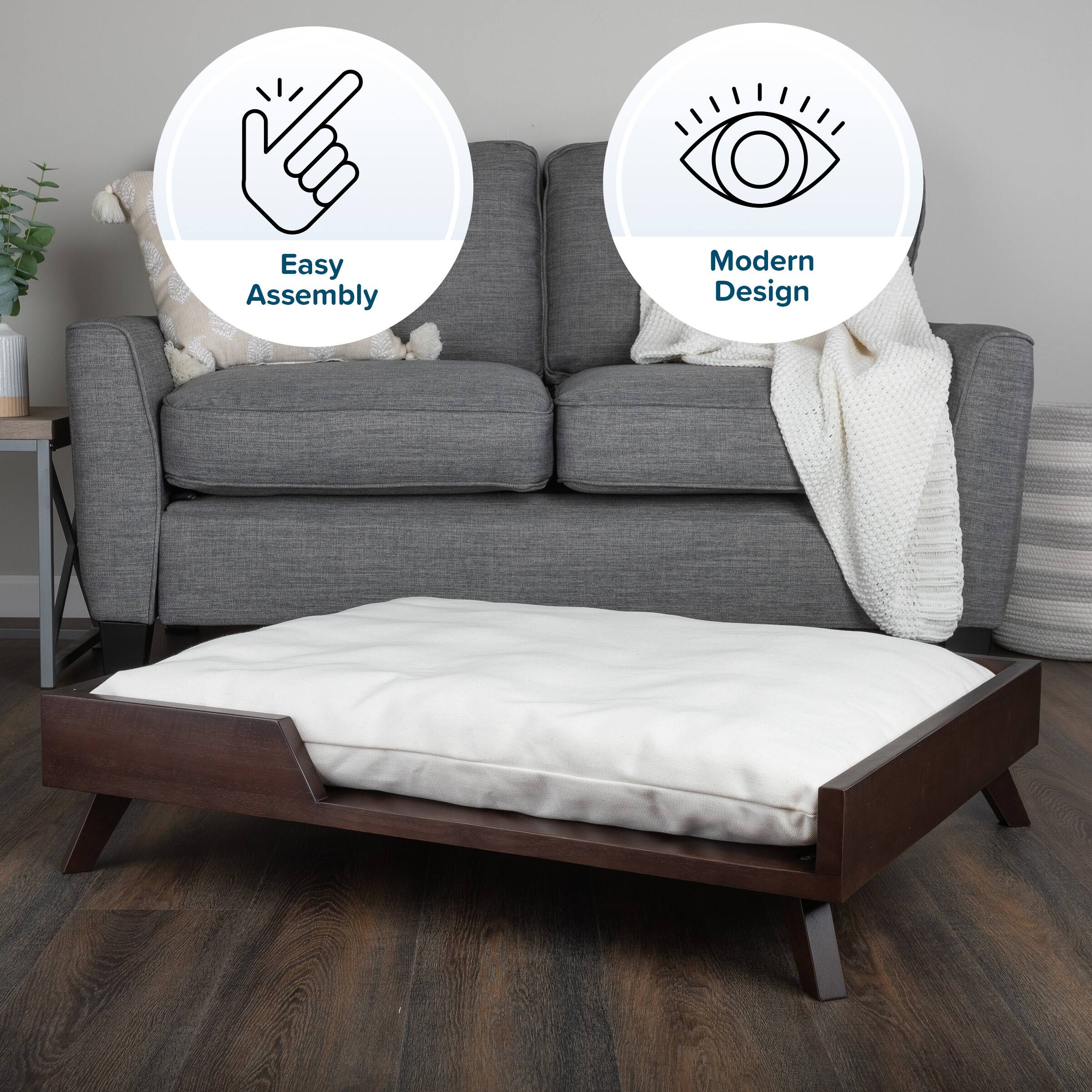 Easy Assembly  
Modern Design