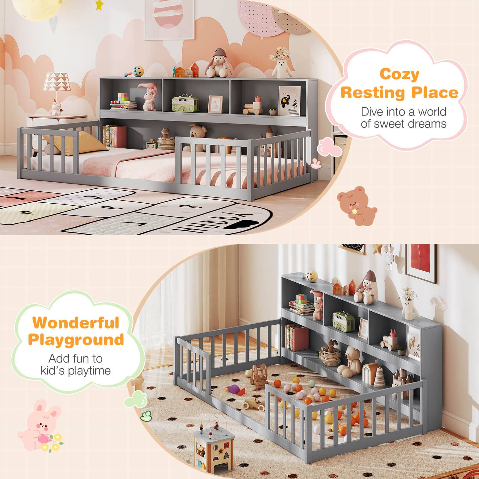 Cozy Resting Place: Dive into a world of sweet dreams.
Wonderful Playground: Add fun to kid's playtime.