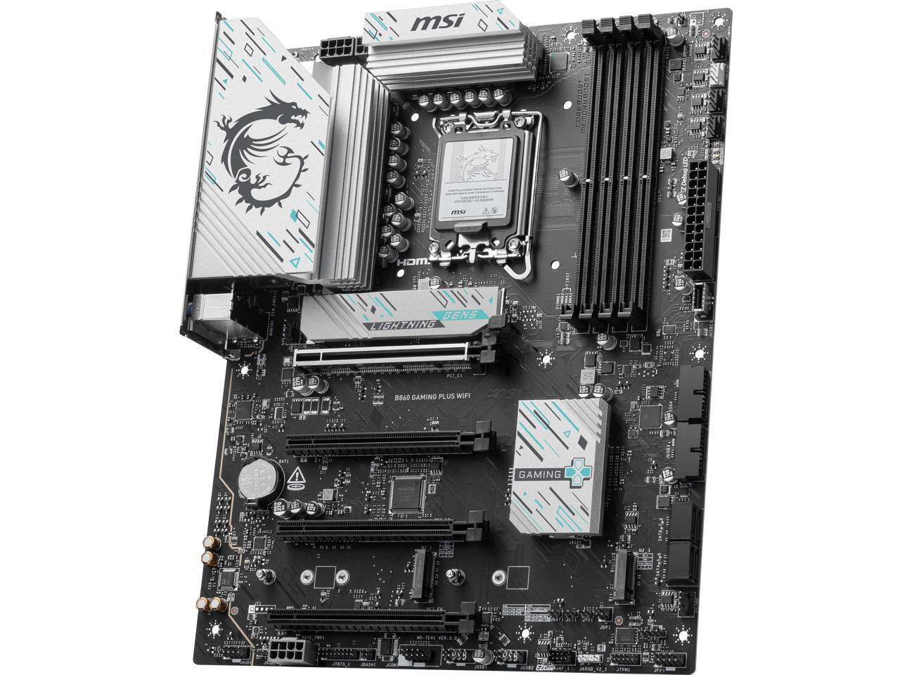 MSI B860 GAMING PLUS WIFI  
LIGHTNING GENS  
GAMING