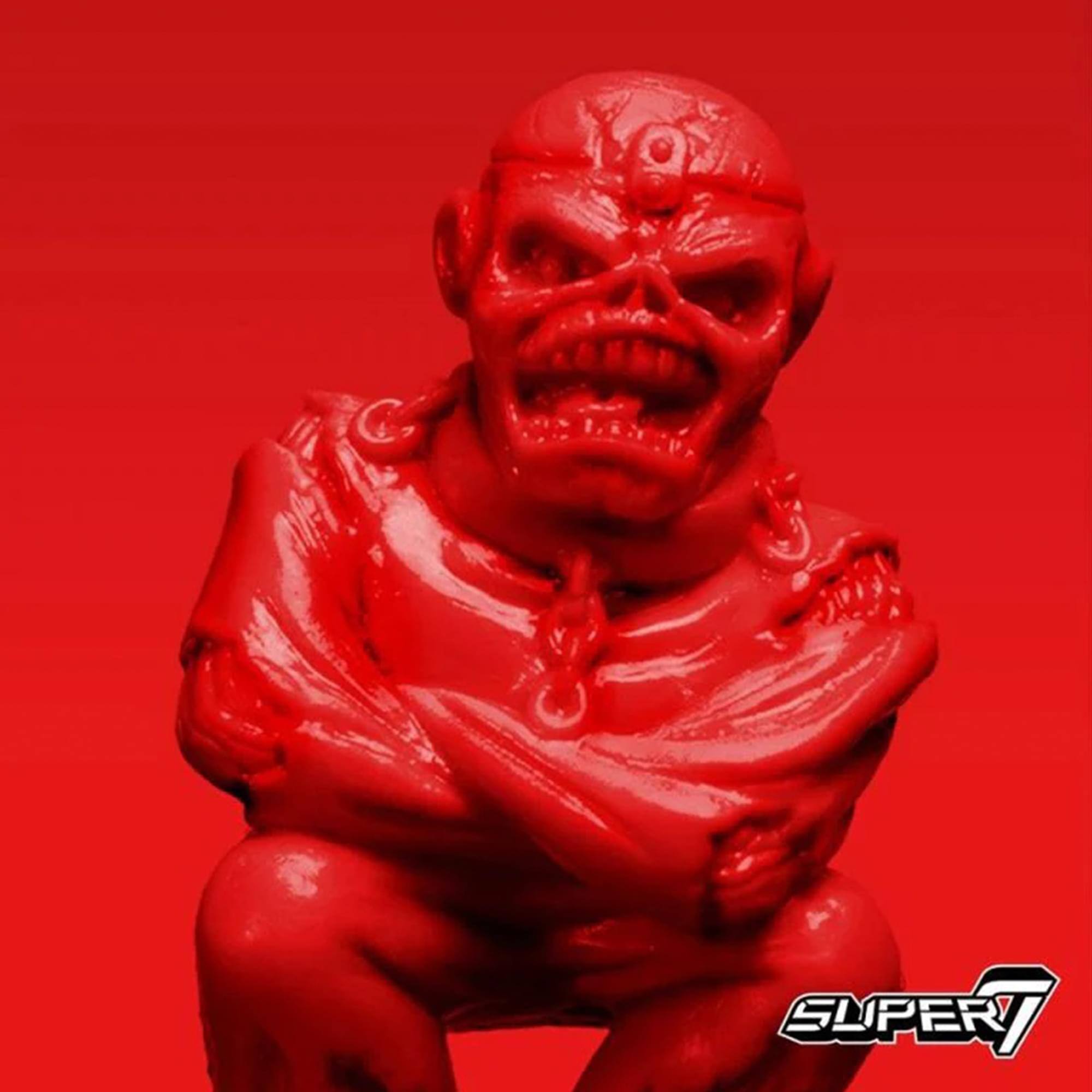Alt View 1. Super7 - Iron Maiden M.U.S.C.L.E. Red Mini-Figure Set - Red.