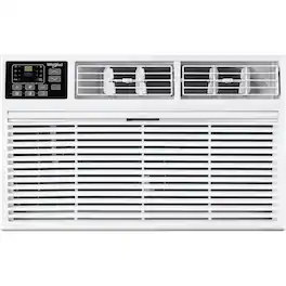 Whirlpool - 550 sq ft 12,000 BTU Through the Wall Air Conditioner - White