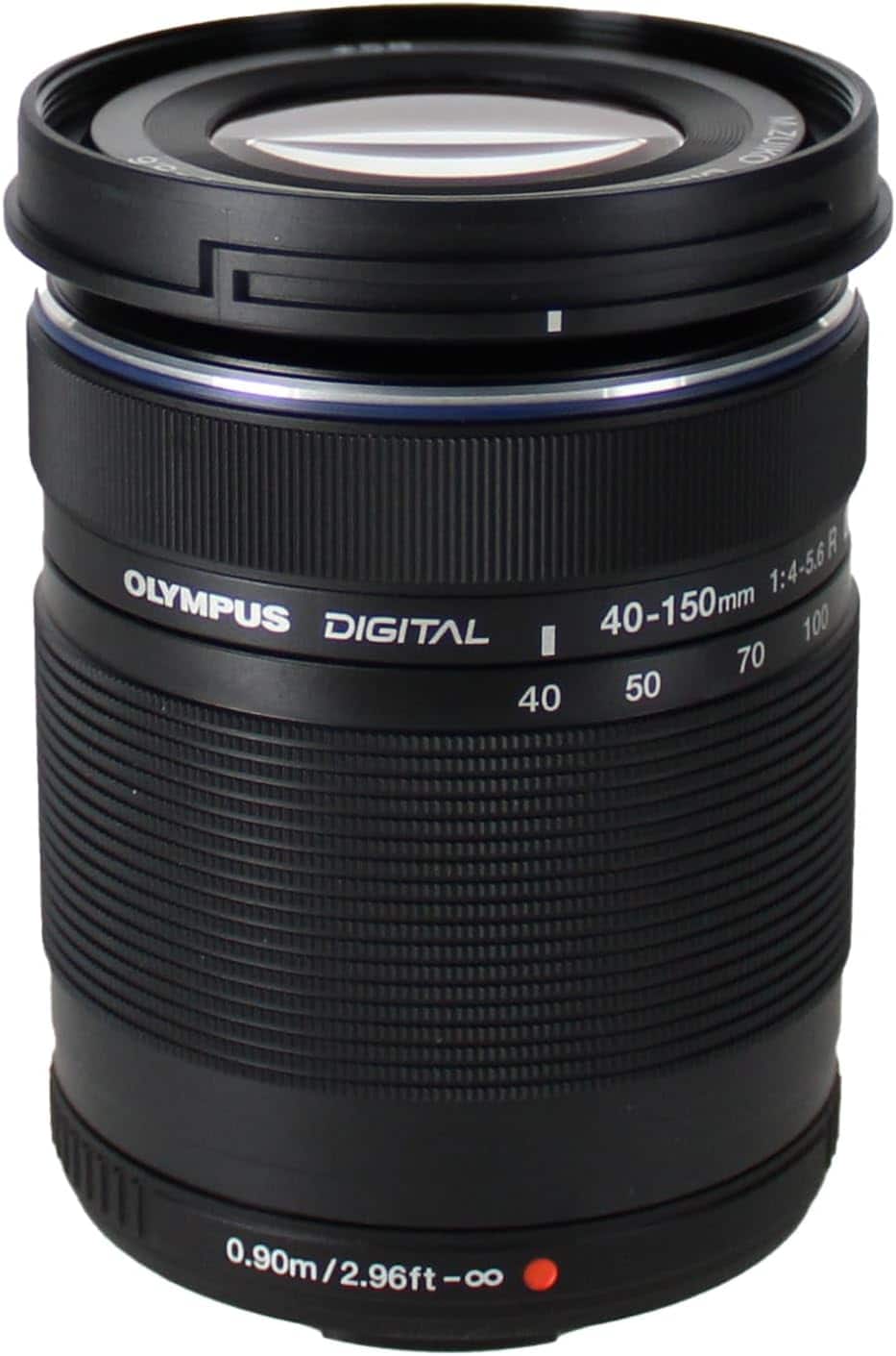 OM System - OLYMPUS 40-150mm f/4.0-5.6 ED Zuiko Digital Lens for Olympus Digital SLR Cameras - Black