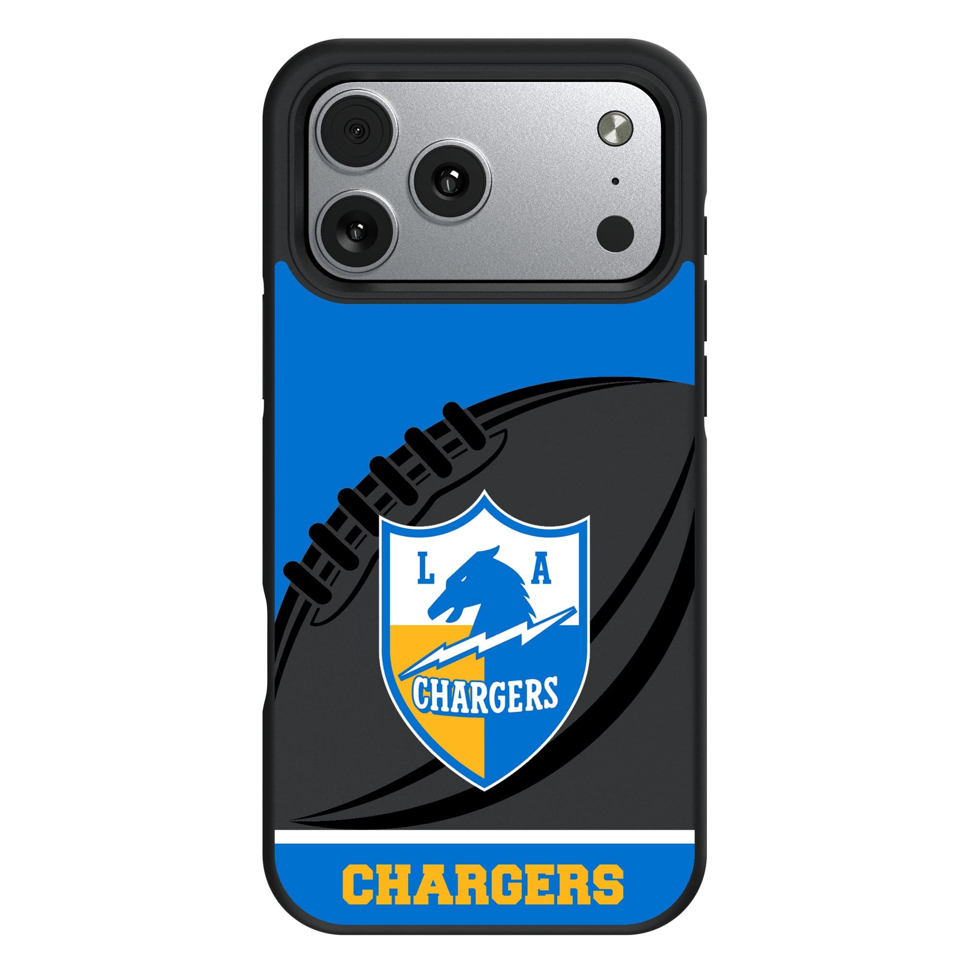 Keyscaper - NFL - Los Angeles Chargers Bump Case with 8.2ft Drop Protection - 17 Pro Max - Multicolor price history on PriceWatchPro
